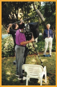Filming Mike Farrell