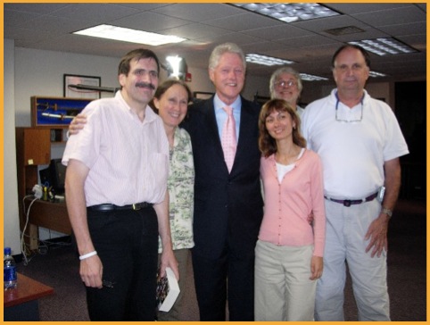President Clinton shoot