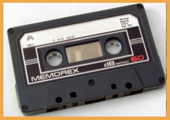 audiocassette for web site